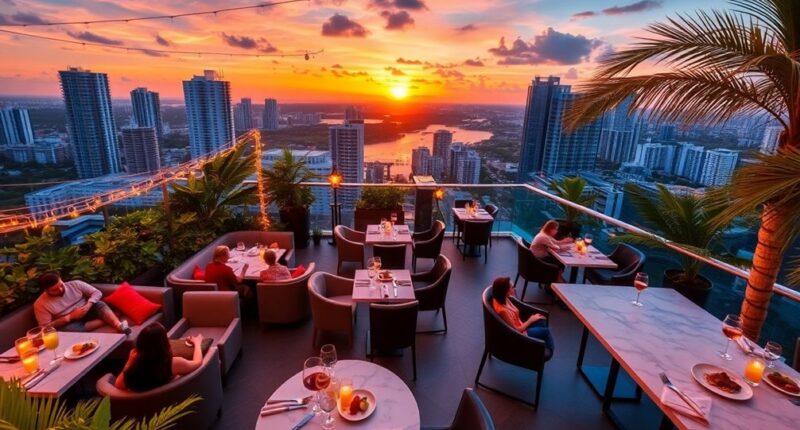 rooftop dining in miami