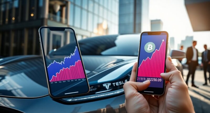 tesla s bitcoin profit increase