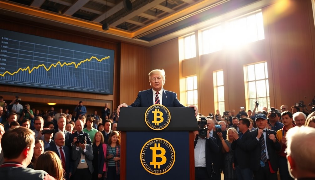 trump supports bitcoin growth