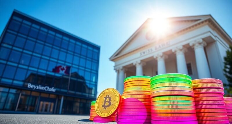 swiss bank blockchain meme coins