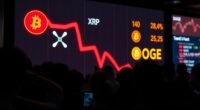 crypto prices fall sharply