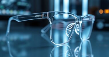 optical waveguides in smart glasses