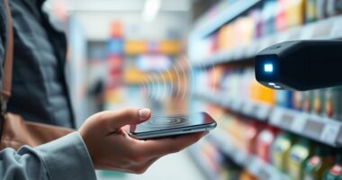 ultrasonic retail data transfer