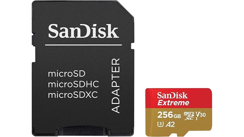 256gb sandisk extreme card