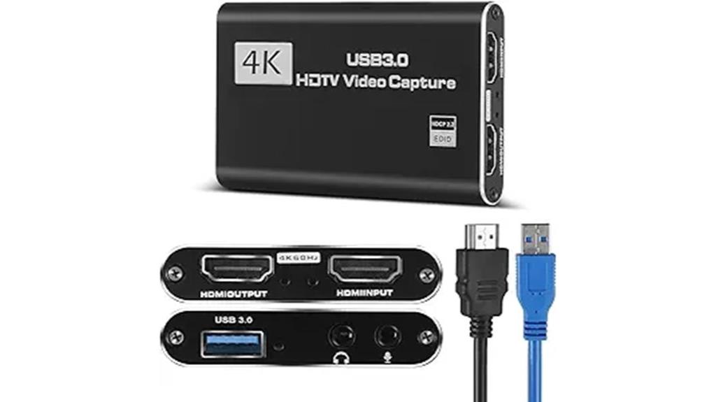 4k hdmi microphone capture