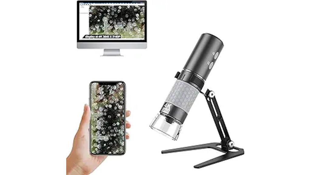 4k wifi microscope stand