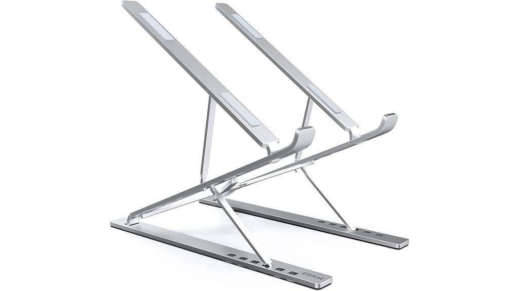 adjustable portable aluminum laptop