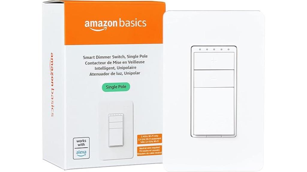 amazon single pole dimmer