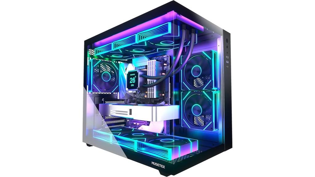 argb fans and radiator