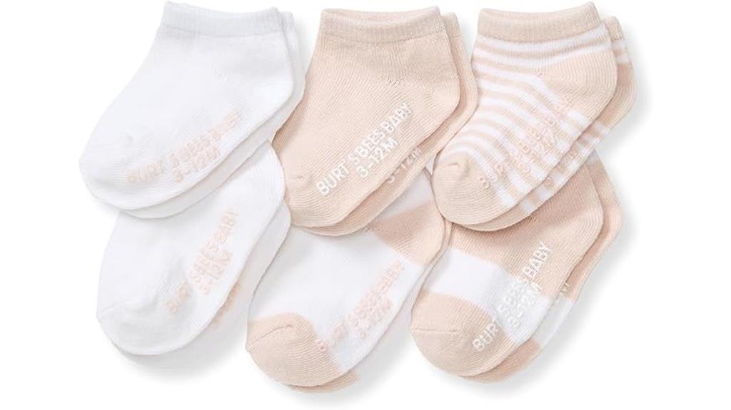 baby socks six pack