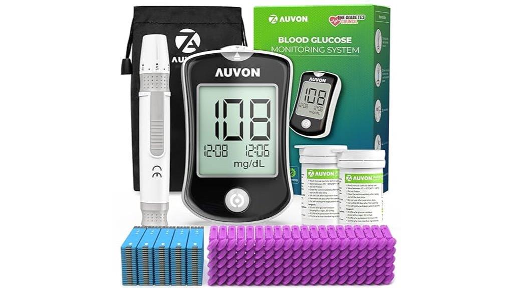 blood glucose testing kit
