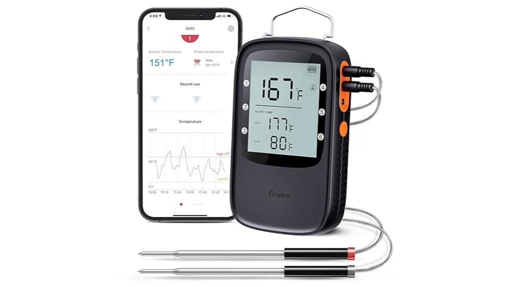 bluetooth meat thermometer probes
