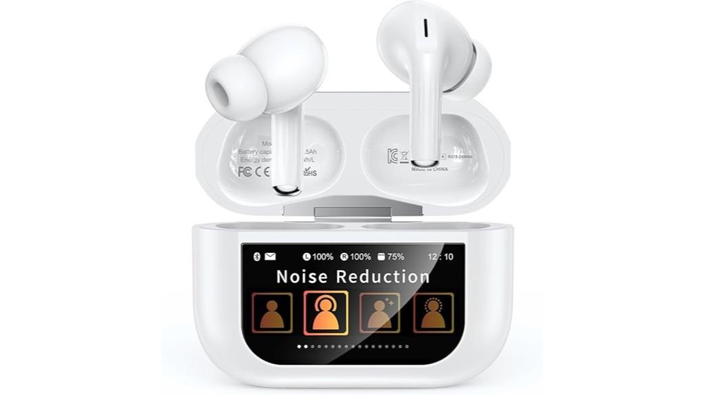 bluetooth noise cancelling earbuds