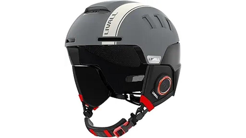 bluetooth ski helmet with speakers