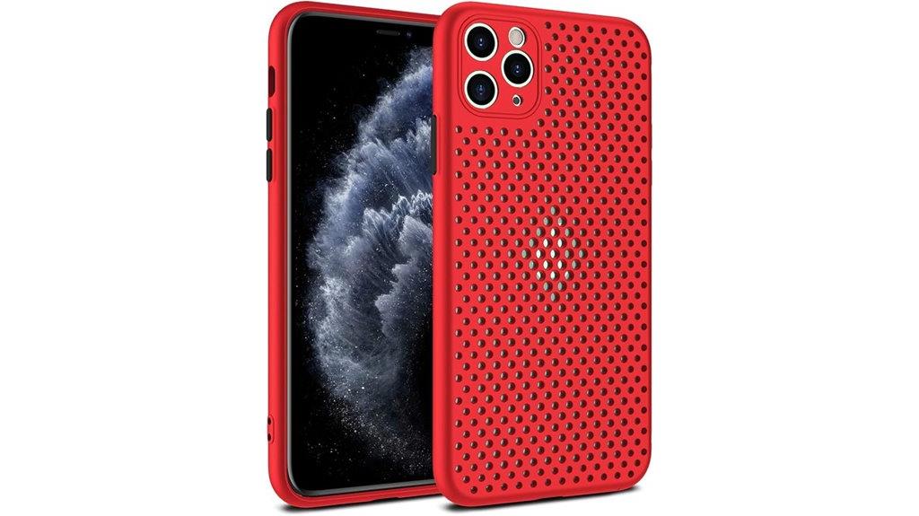 breathable heat dissipation case