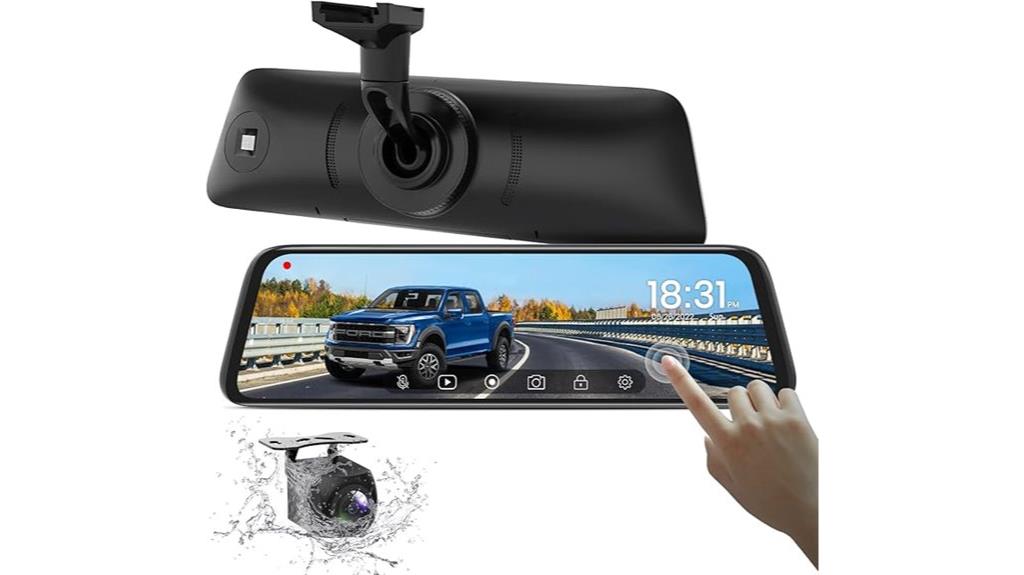 car rearview mirror camera
