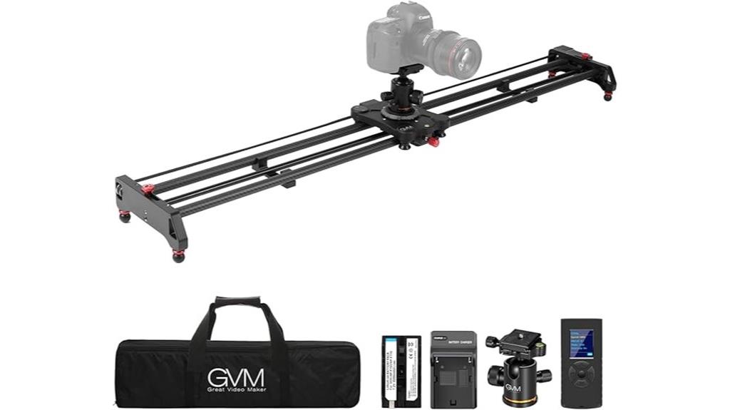 carbon fiber motorized slider