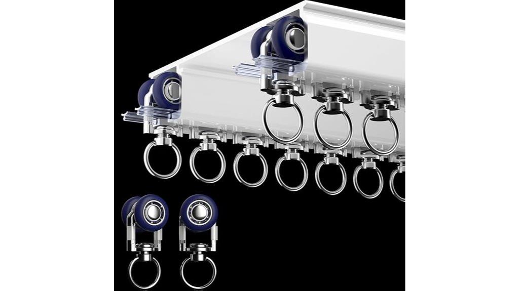 ceiling mount curtain system