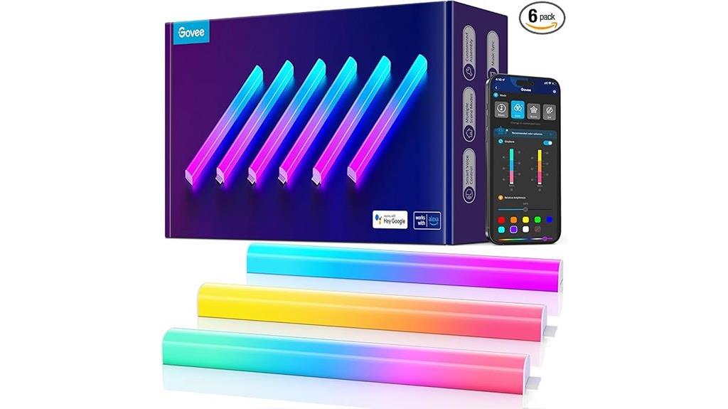 colorful rgbic gaming lights