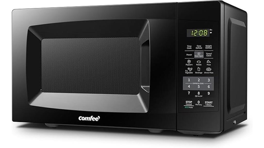 compact microwave with eco