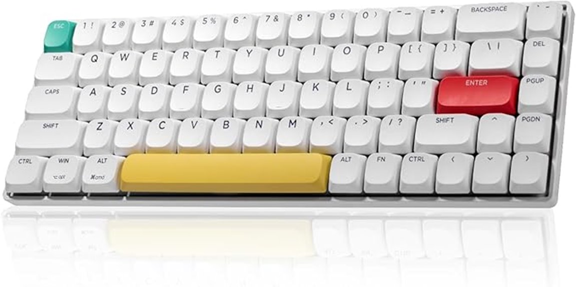compact multi device mechanical keyboard