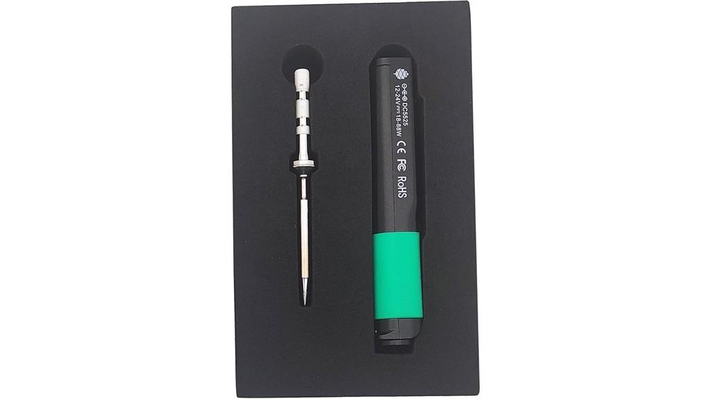 compact portable soldering iron