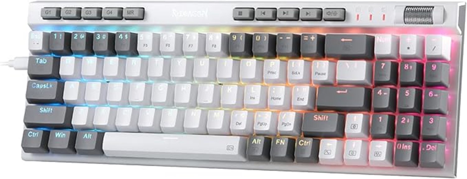 compact rgb mechanical keyboard