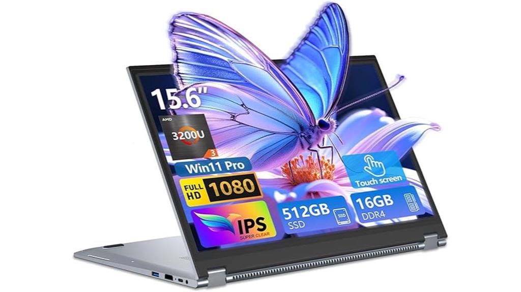 convertible laptop with specs