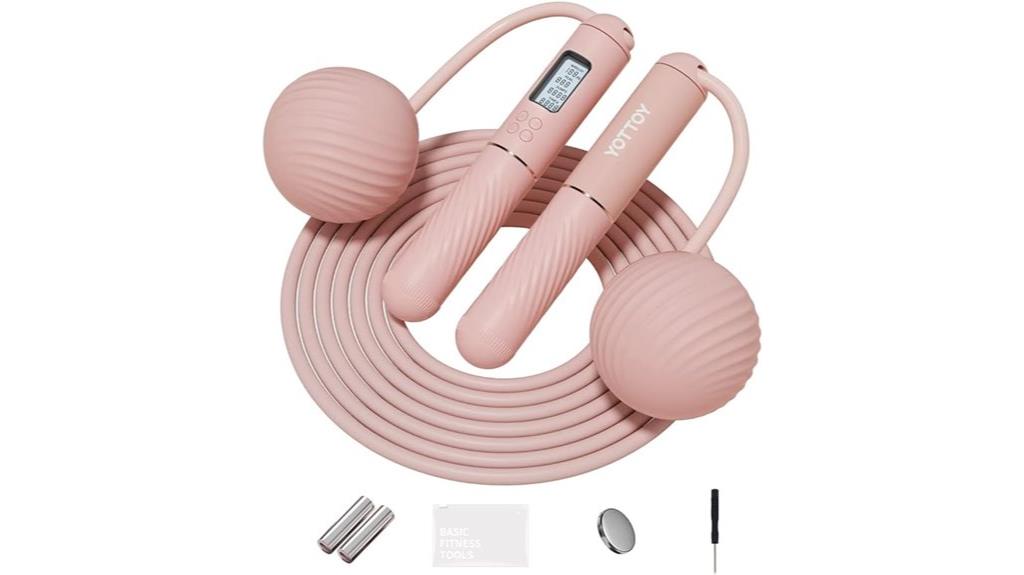 cordless jump rope lcd