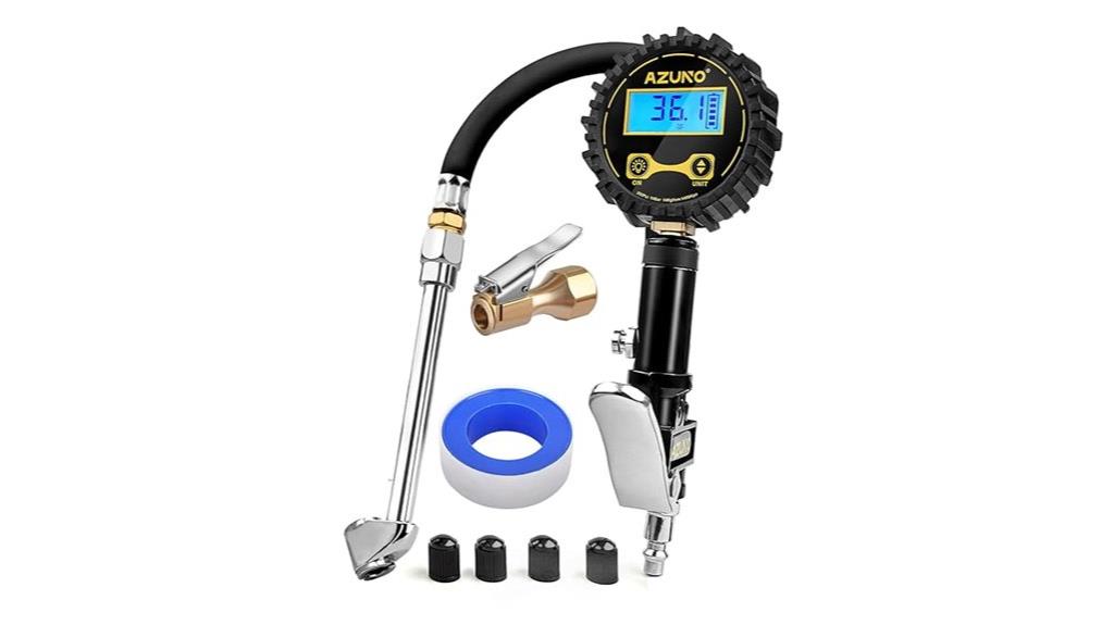 digital tire inflator gauge
