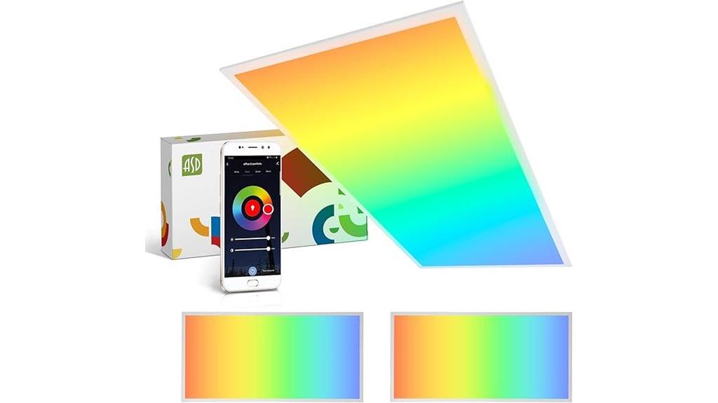 dimmable wifi led panels