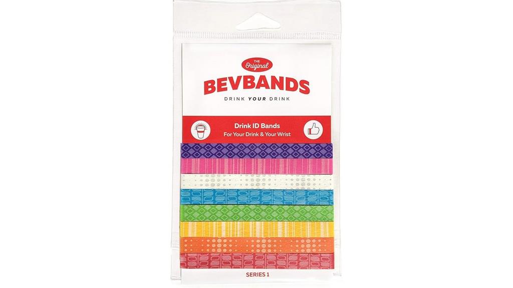 drink markers bottle bands