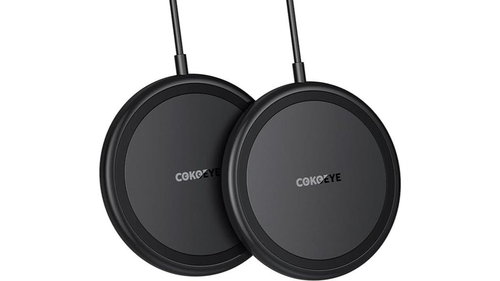 dual 15w fast chargers