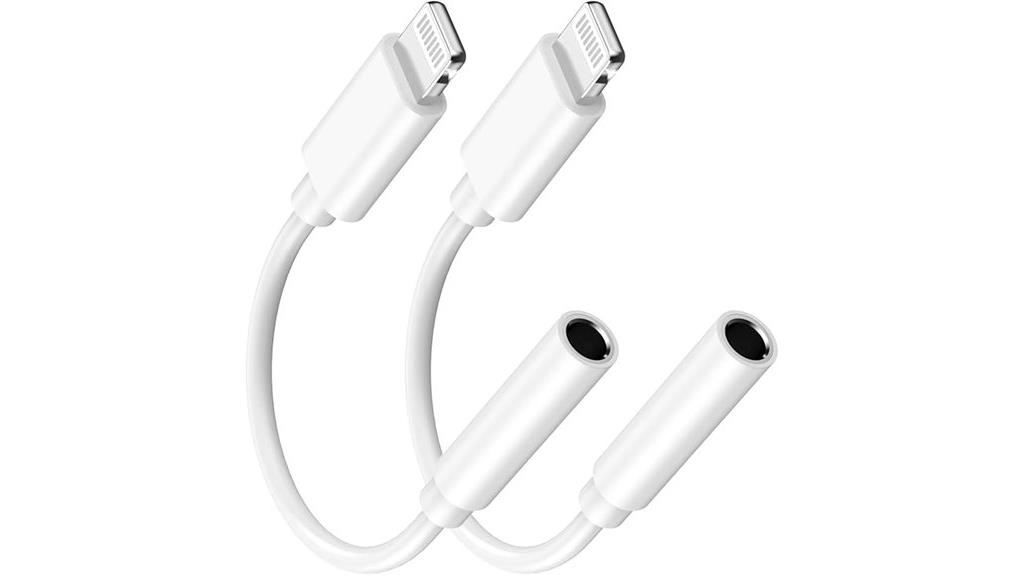 dual apple lightning adapters