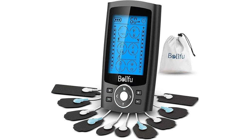 dual channel muscle stimulator