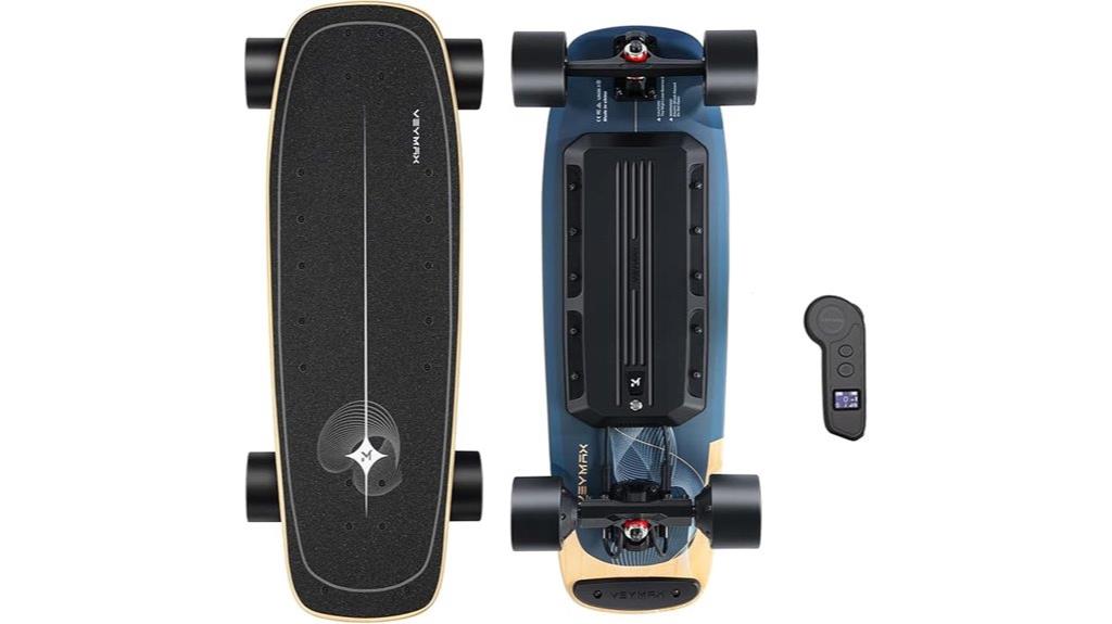 electric skateboard with remote