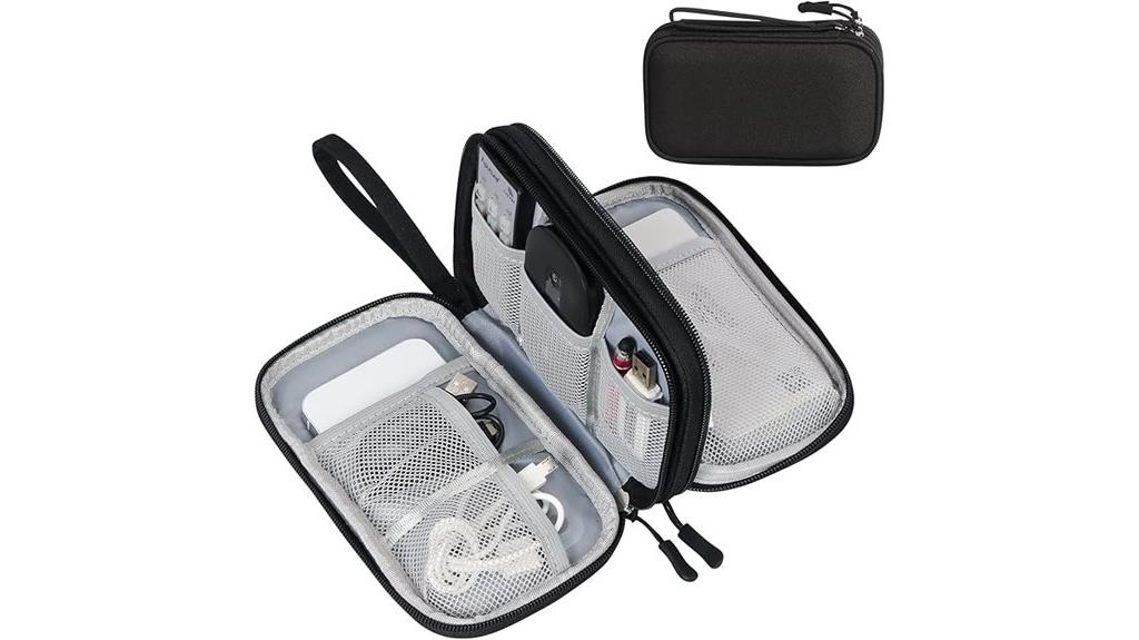 electronic accessories travel pouch