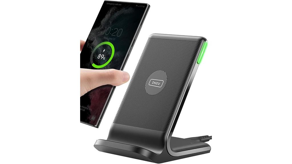 fast qi certified charger