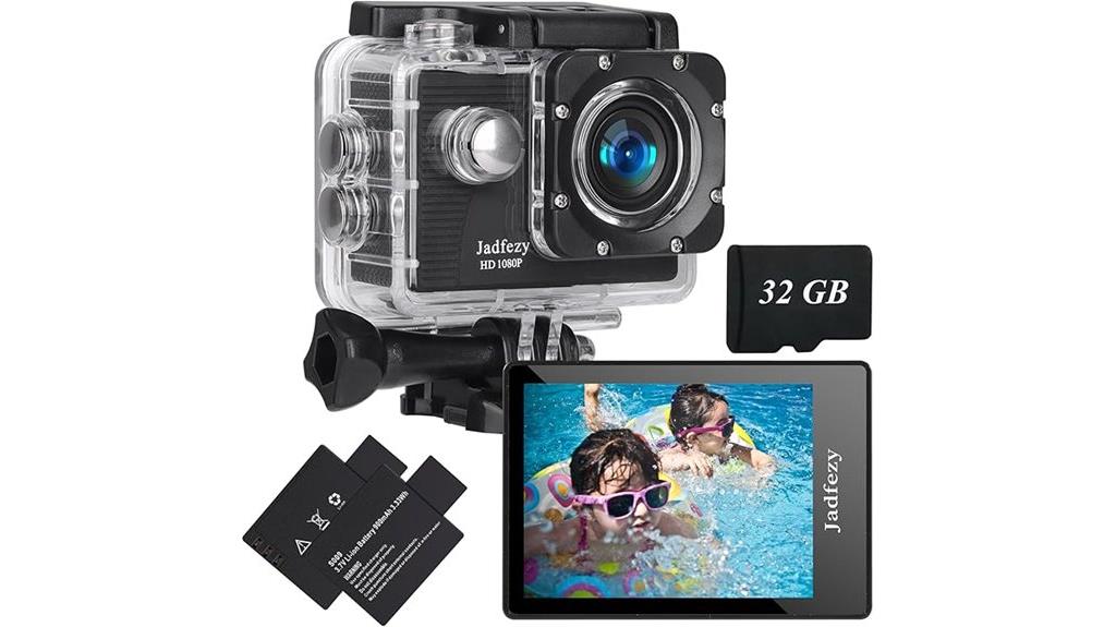 fhd waterproof action camera