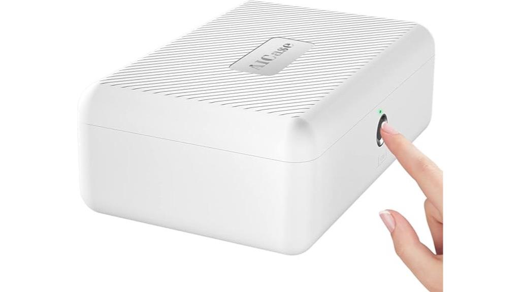 fingerprint lock jewelry box