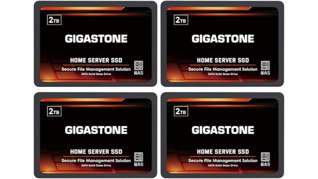 four 2tb nas ssds