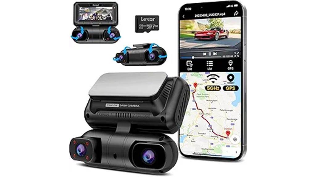 four channel dash cam