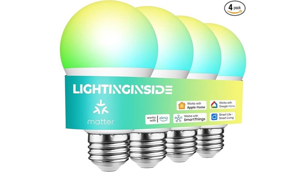 four pack smart bulbs