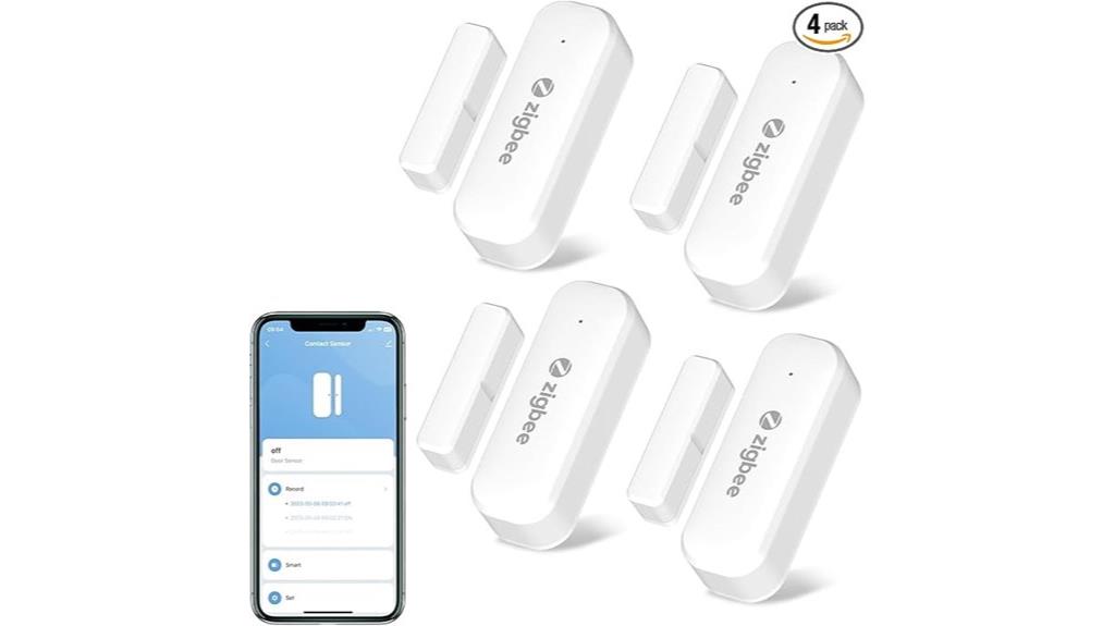 four pack zigbee sensors