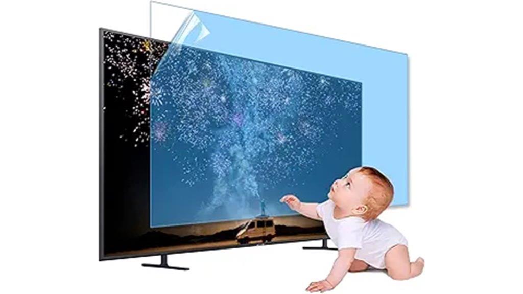 frosted matte tv protector