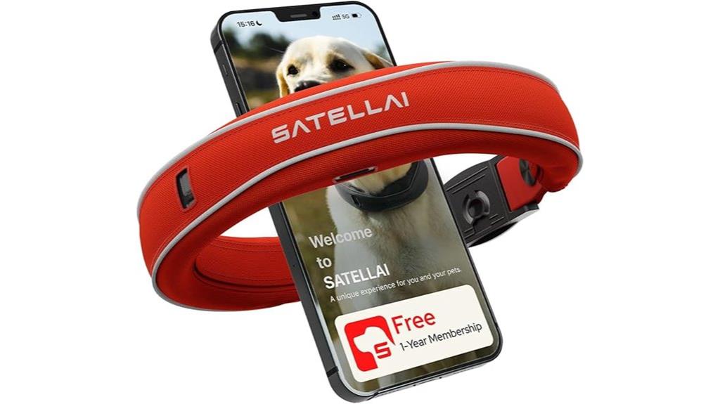 gps dog collar with ai