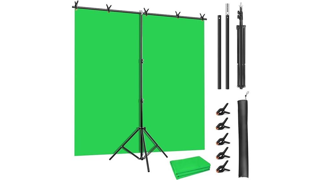 green screen photography kit