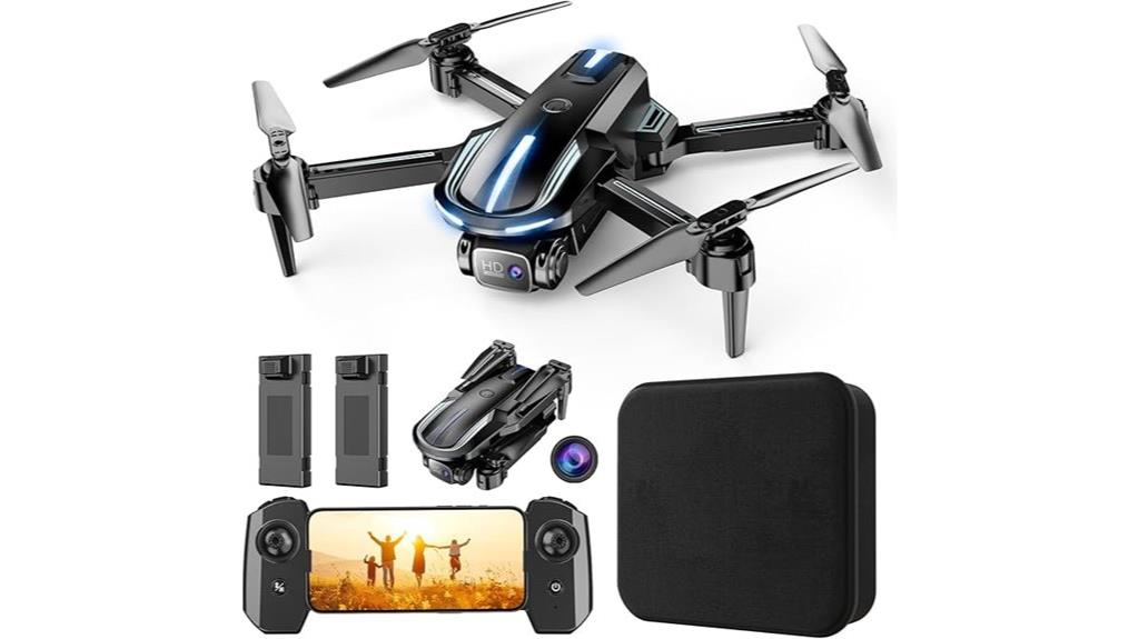 hd fpv foldable mini drone
