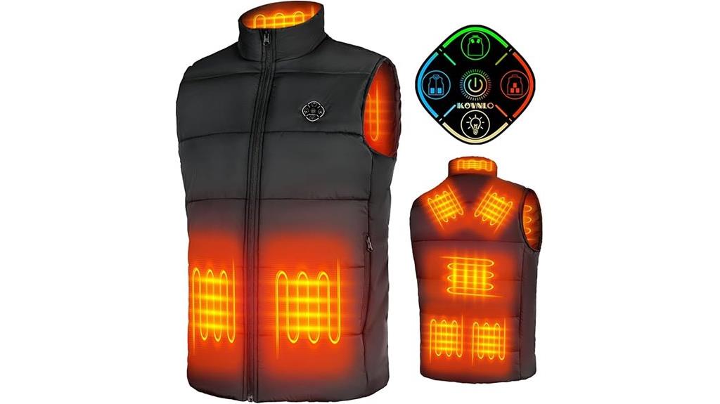 heated men s vest