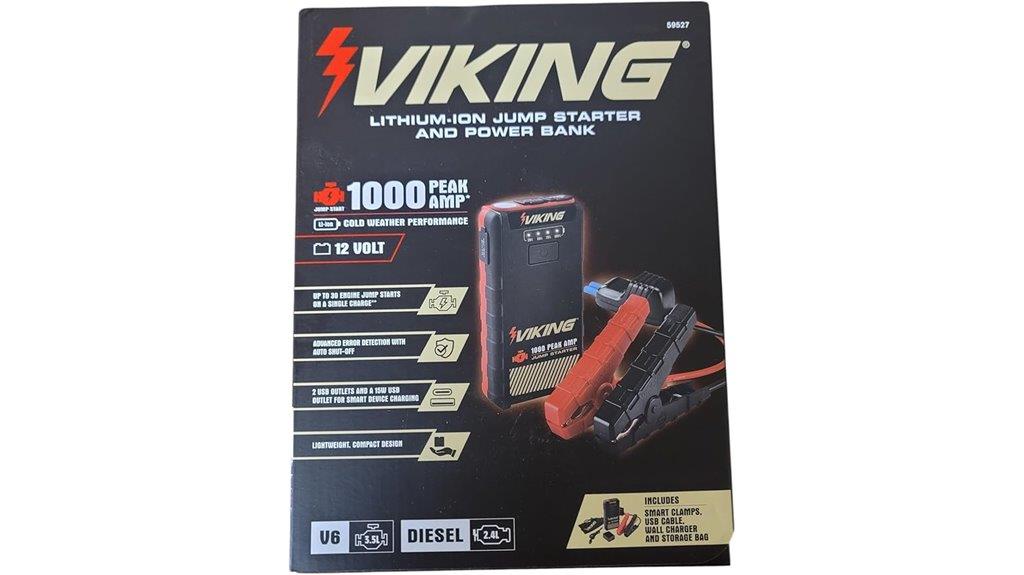 high amp lithium jump starter